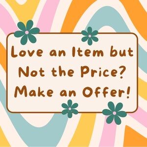 Offers or Counter-offers Welcomed and Considered. Bundle to Save More!